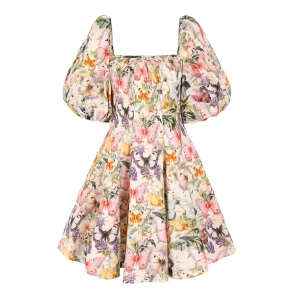 Selkie Dresses & Skirts - NEW Selkie The Mini Day Dress Small Butterfly Botanics Print